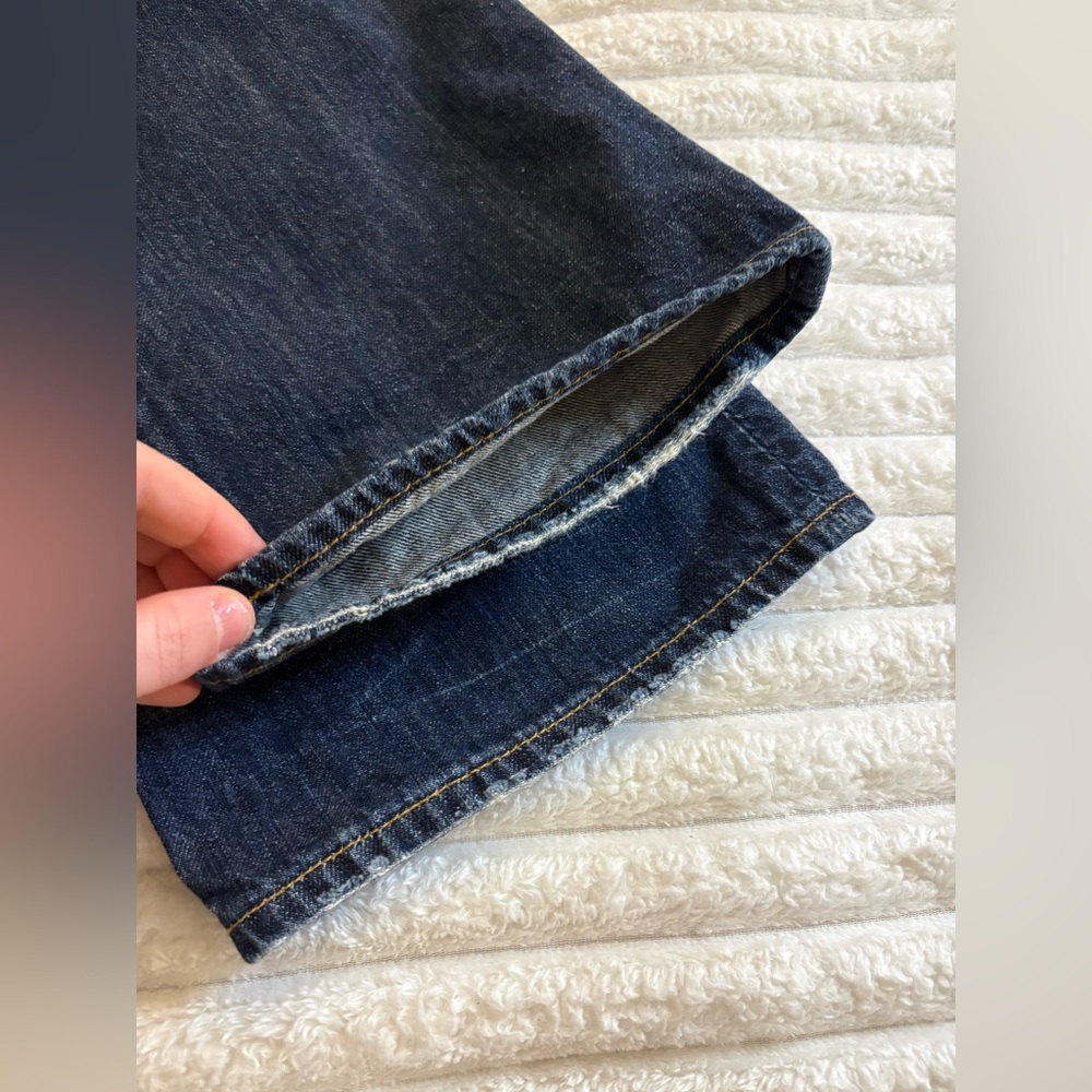 GAP Men's Relaxed Fit Dark Blue Jeans ,Y2K 100% cotton ,30x32 - Picture 8 of 10
